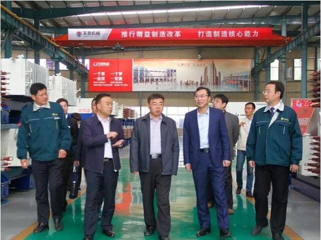 區(qū)委常委、區(qū)紀委書記、區(qū)監(jiān)委主任王慶峰調(diào)研天意機械