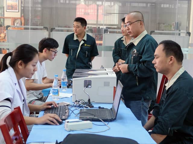 天意機(jī)械2018年度員工體檢