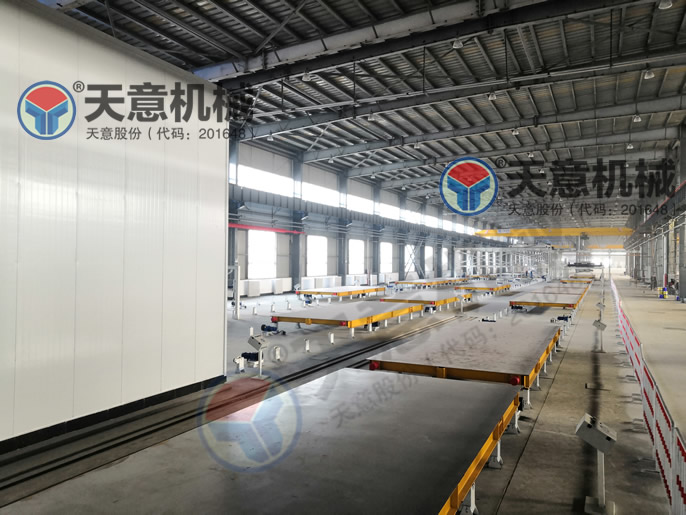 PC環(huán)形疊合板/雙皮墻自動化生產線